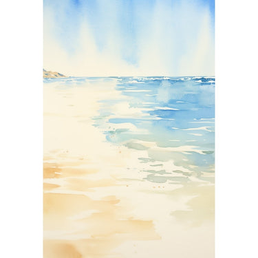 Peinture Enfant de Plage